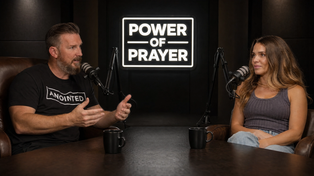 The Power of Prayer Podcast studio